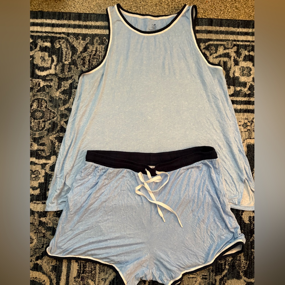 Women's Blue Lounge Bundle Set - Picture 2 of 4